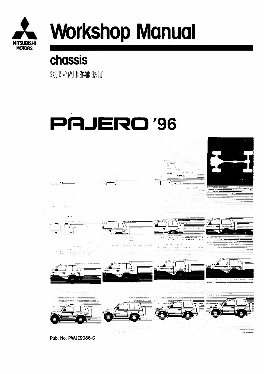 1991-1999 Mitsubishi Pajero Service Repair Factory Manual INSTANT (1991 1992 1993 1994 1995 1996 1997 1998 1999) preview img 1