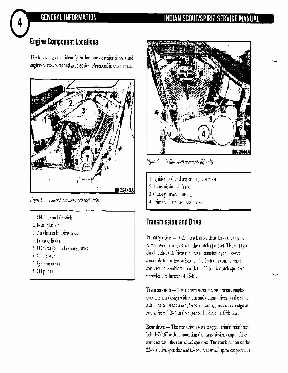 2001-2003 Indian Scout Spirit Service & Repair Manual preview img 9