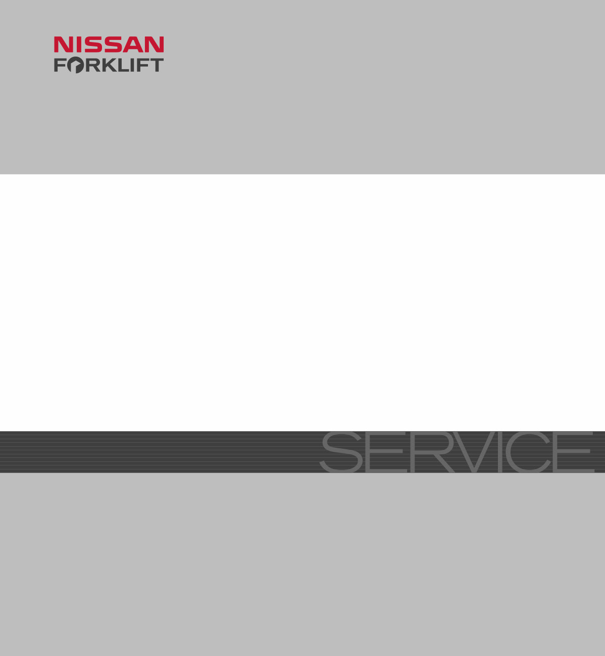 Nissan F05 Series Forklifts OEM Service & Repair Manual preview img 1