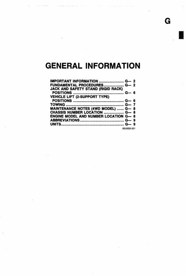 1988-1989 Mazda 323 Turbo Service & Repair Manual preview img 4