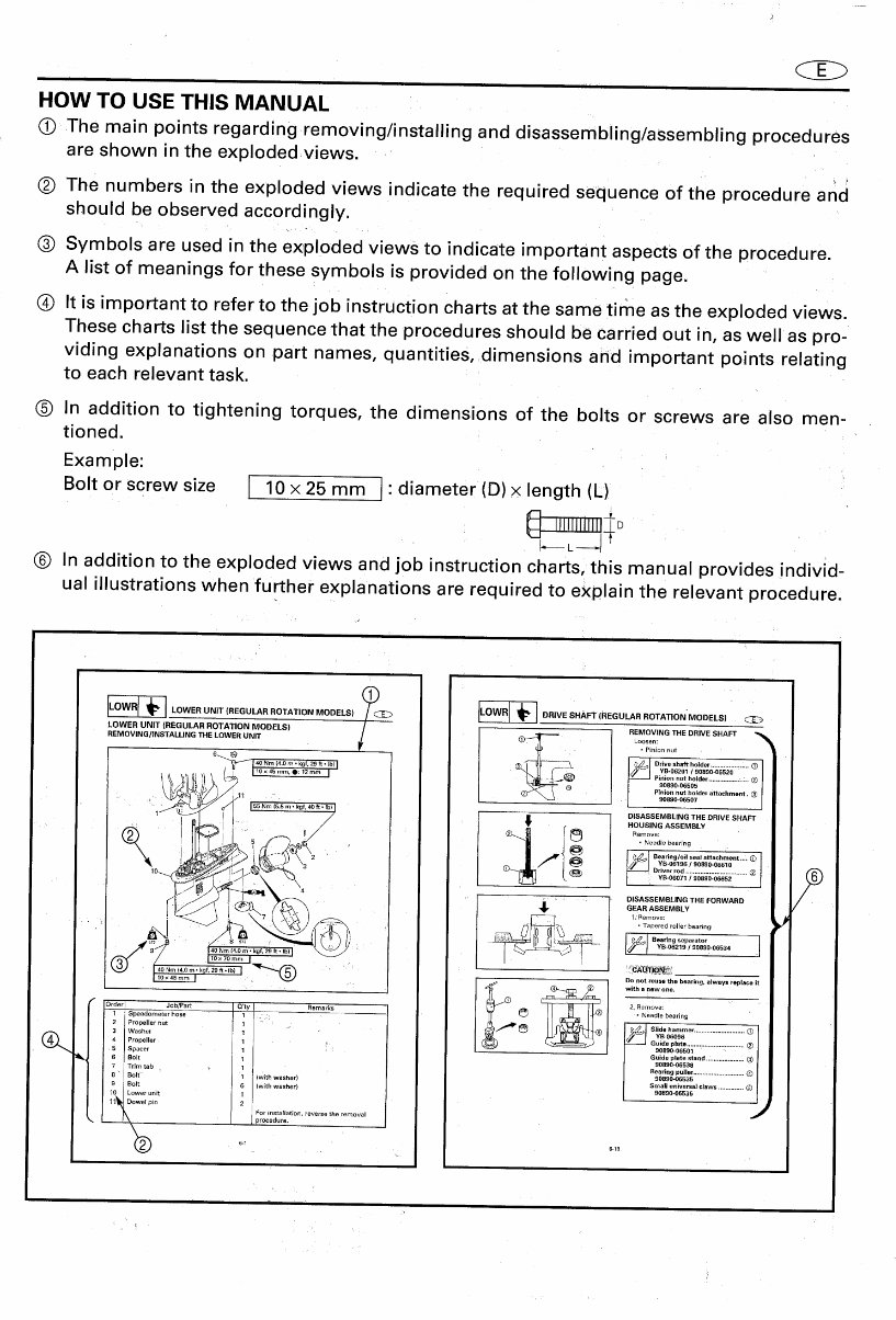 2001-2005 Yamaha 50HP 4 Stroke Outboard Repair Manual preview img 5