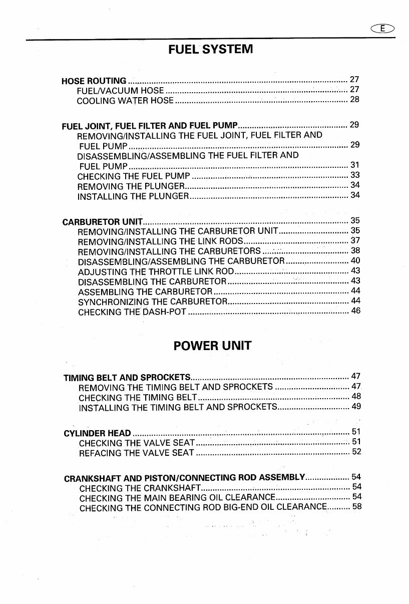 2001-2005 Yamaha 50HP 4 Stroke Outboard Repair Manual preview img 8