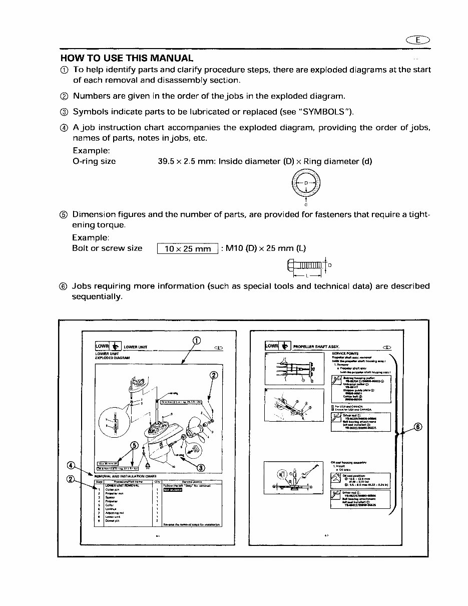 Yamaha S150TXRW Outboard Service Repair Maintenance Manual. Factory preview img 6