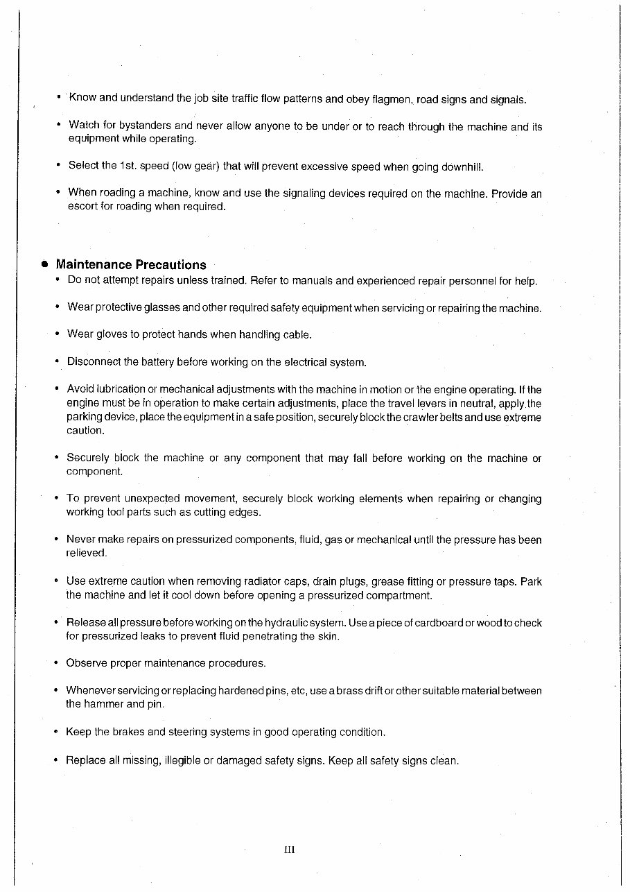 Takeuchi TB015 Compact Excavator Operator Manual 1154619 preview img 4