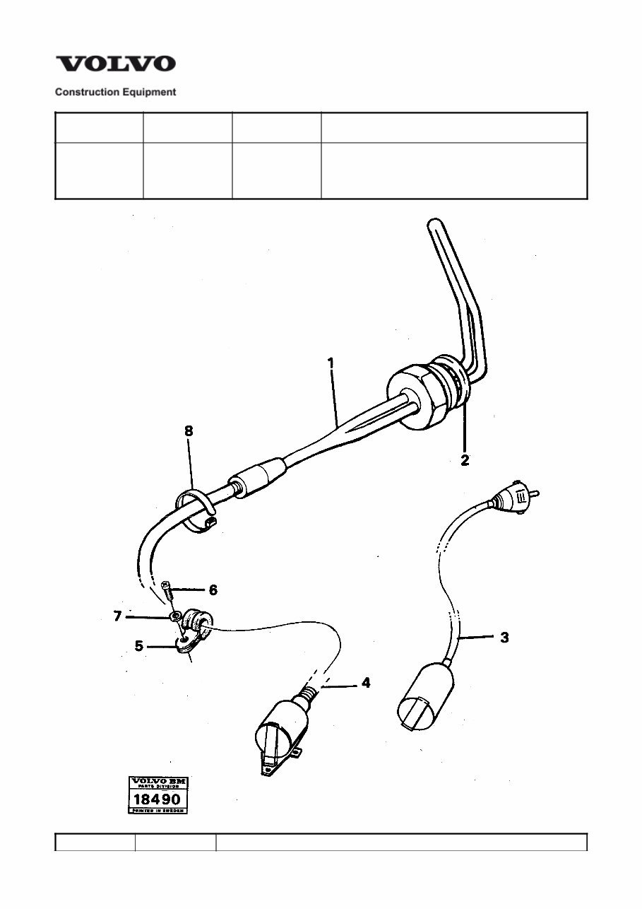 Volvo BM L90, BM L90 CO Wheel Loader Service Parts Catalogue Manual INSTANT (SN: 7401-11008, 40301-50000, 60001-61100) preview img 1