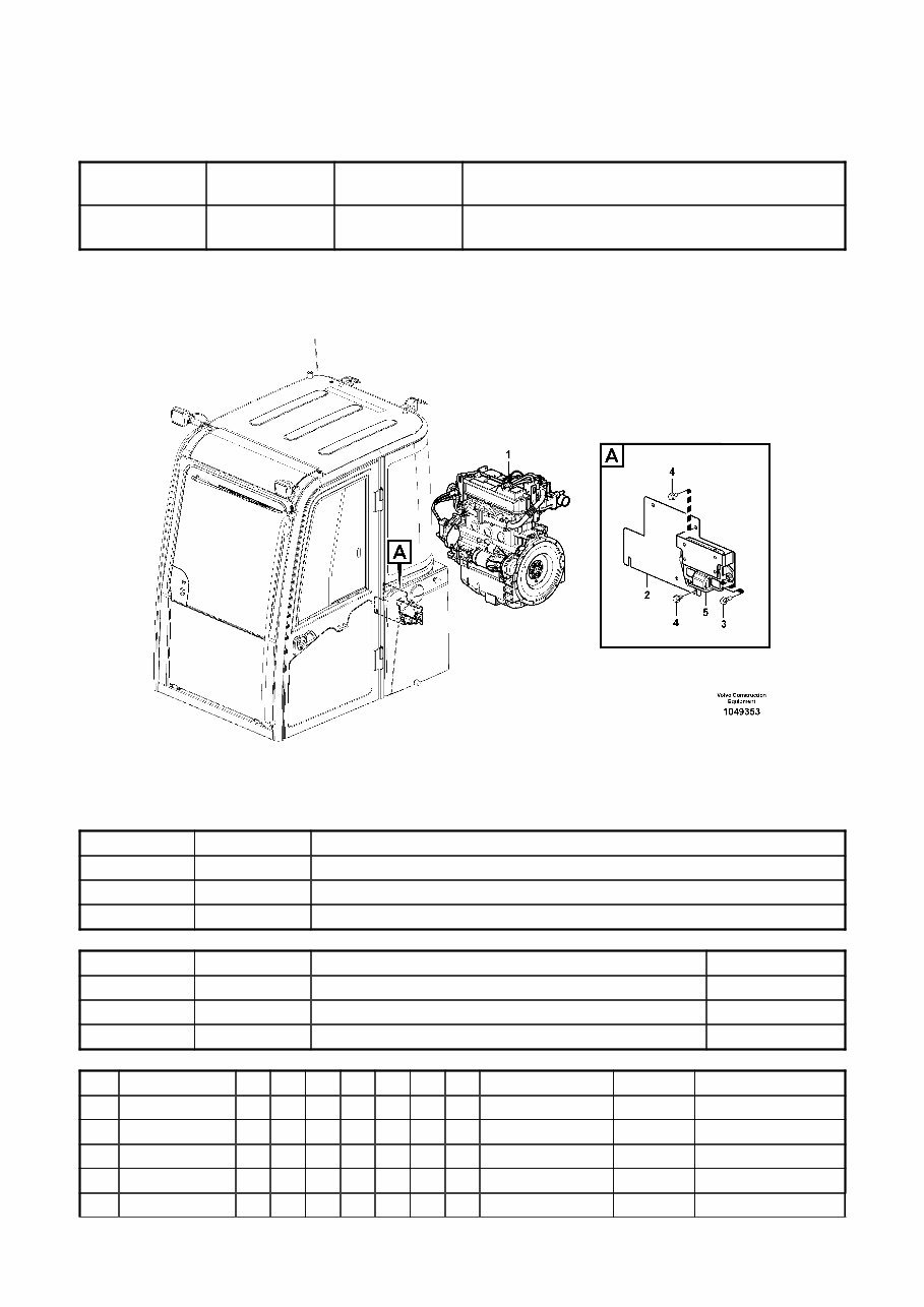 Volvo EC55C Compact Excavator Service Parts Catalogue Manual INSTANT SN: 110001 and up, 120001 and up preview img 1