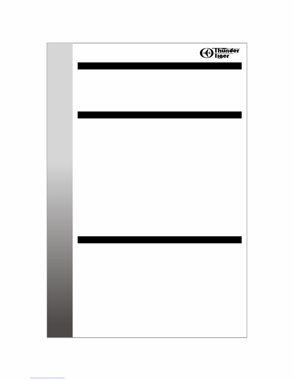 Thunder Tiger Mini Titan E325 Workshop Repair Manual preview img 3