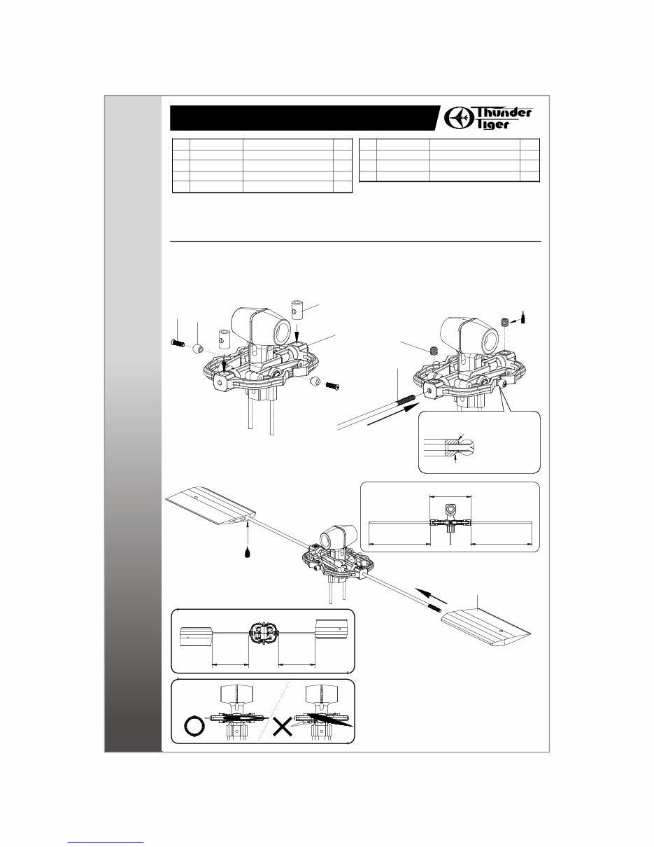 Thunder Tiger Mini Titan E325 Workshop Repair Manual preview img 9