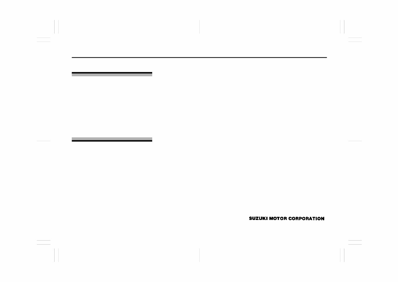 2007 Suzuki SX4 Owners Manual preview img 8