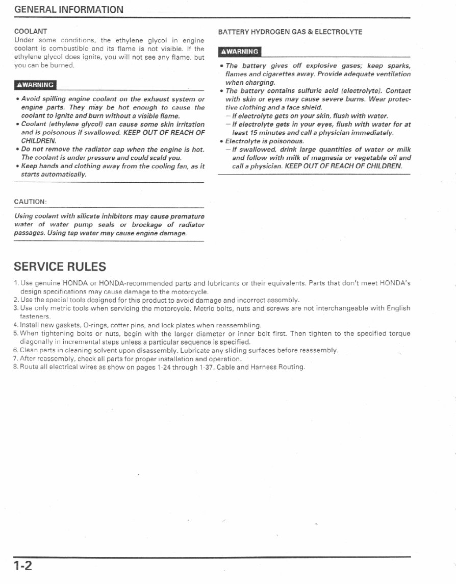 1997-2002 Honda CBR 1100 XX Blackbird Service & Repair Manual preview img 3