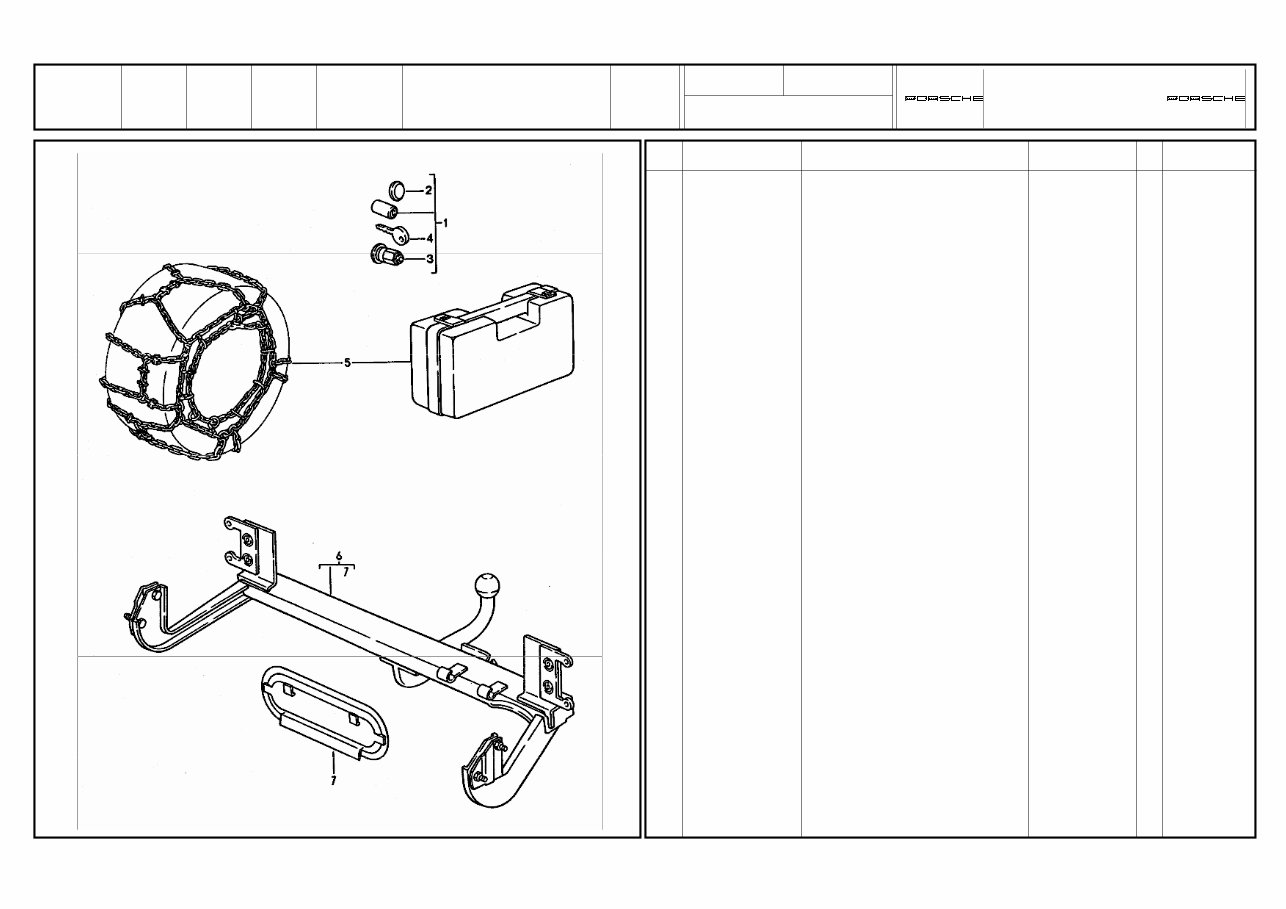 PORSCHE 968 Replacement Parts Manual preview img 4