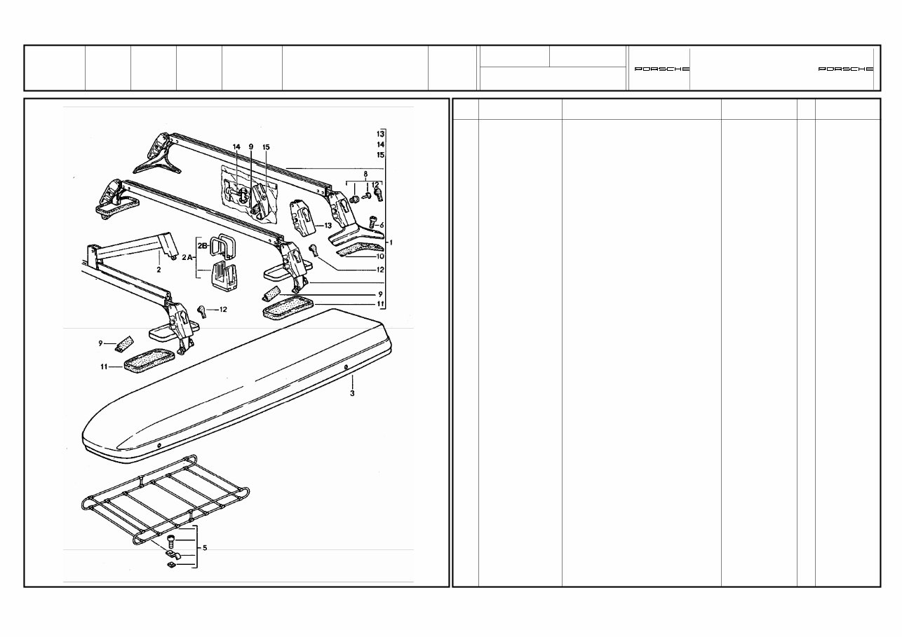 PORSCHE 968 Replacement Parts Manual preview img 5