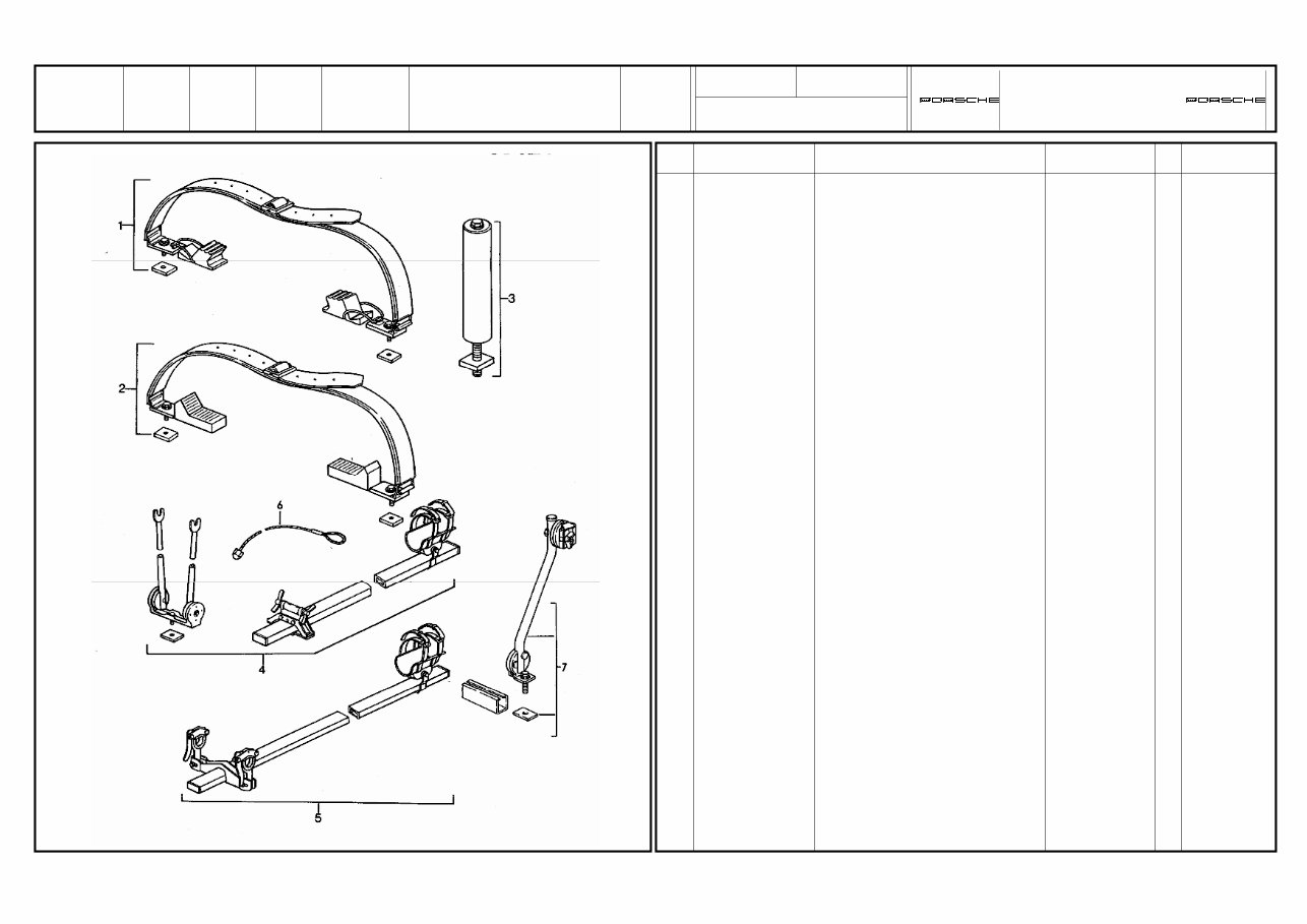 PORSCHE 968 Replacement Parts Manual preview img 6
