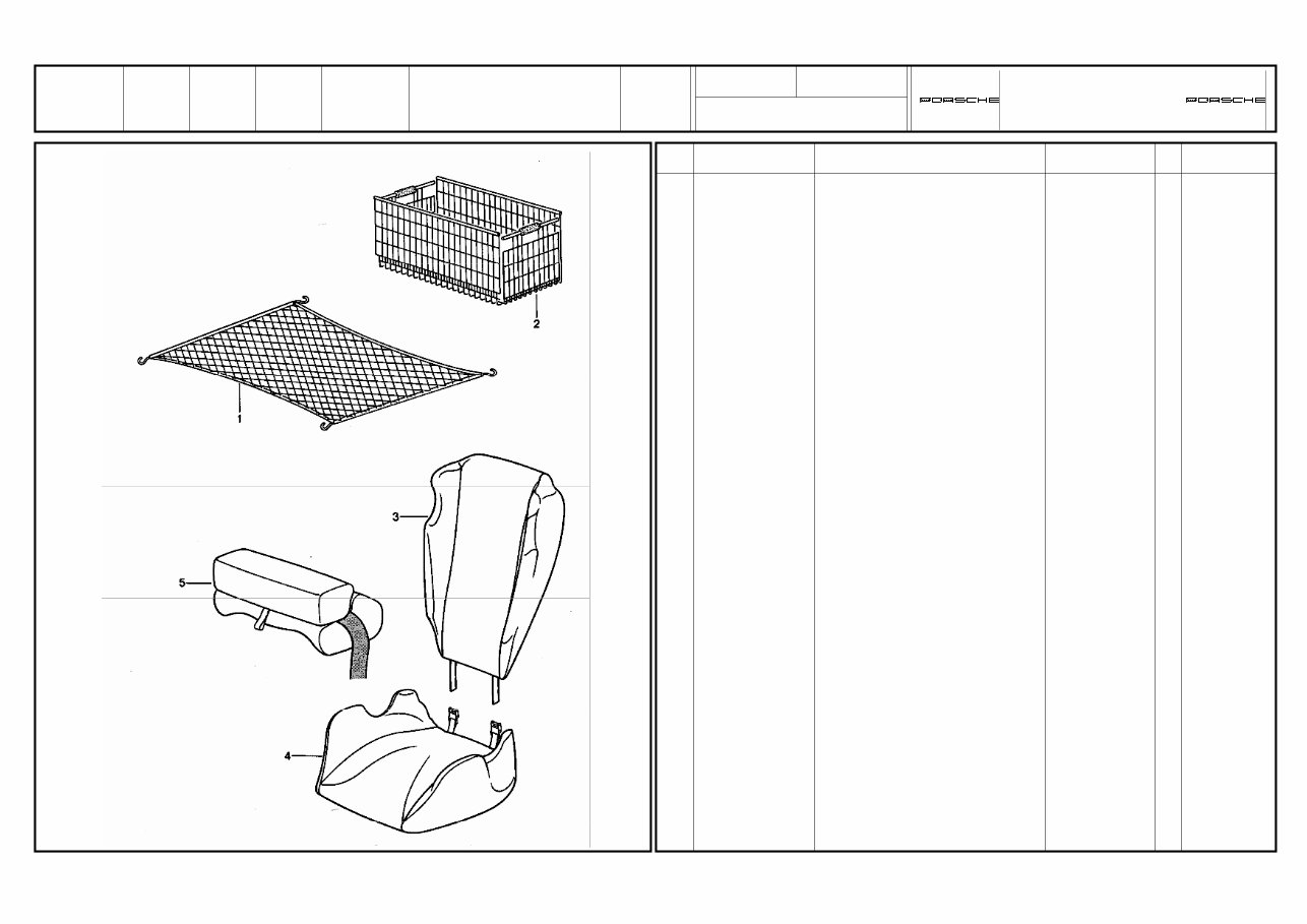 PORSCHE 968 Replacement Parts Manual preview img 7
