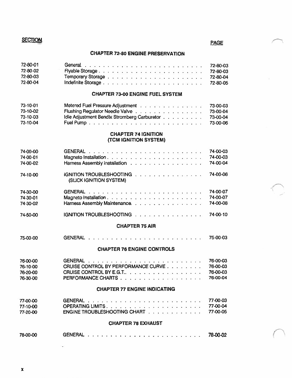 Continental Aircraft Engines O 470 K L M Overhaul Manual preview img 10
