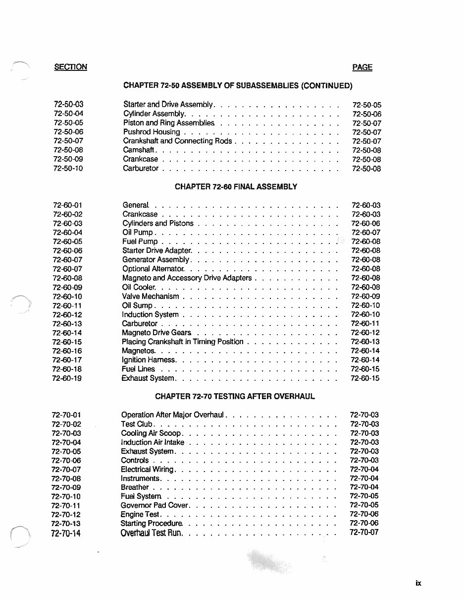Continental Aircraft Engines O 470 K L M Overhaul Manual preview img 9
