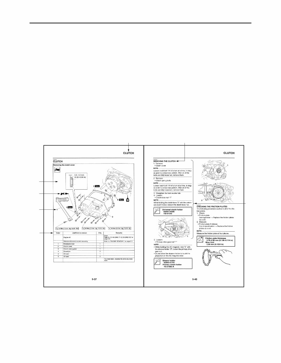 2008-2012 Yamaha TT-R110EX OEM Service & Repair Manual preview img 4