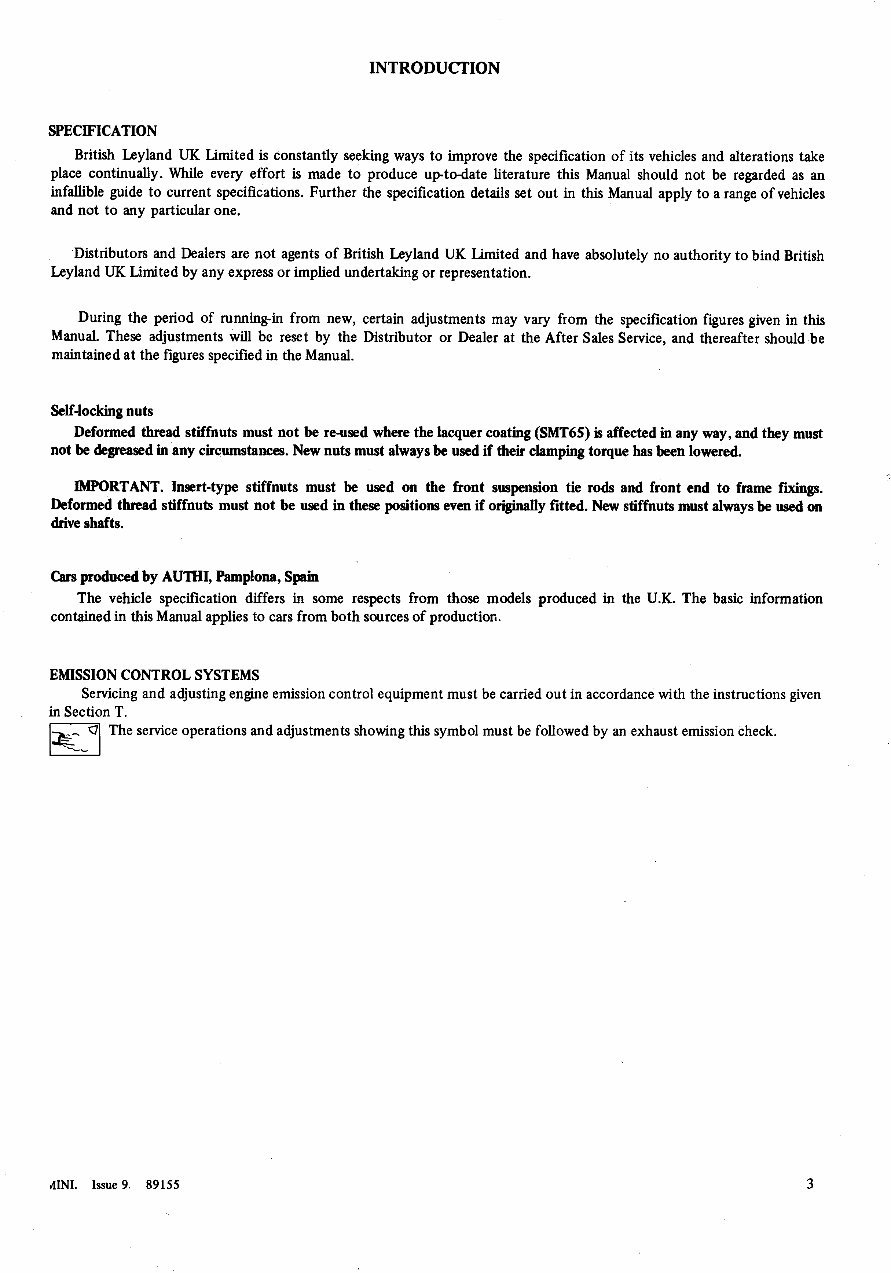 MINI COOPER Workshop Manual 1964 1965 1966 1967 1968 1969 1970 preview img 5