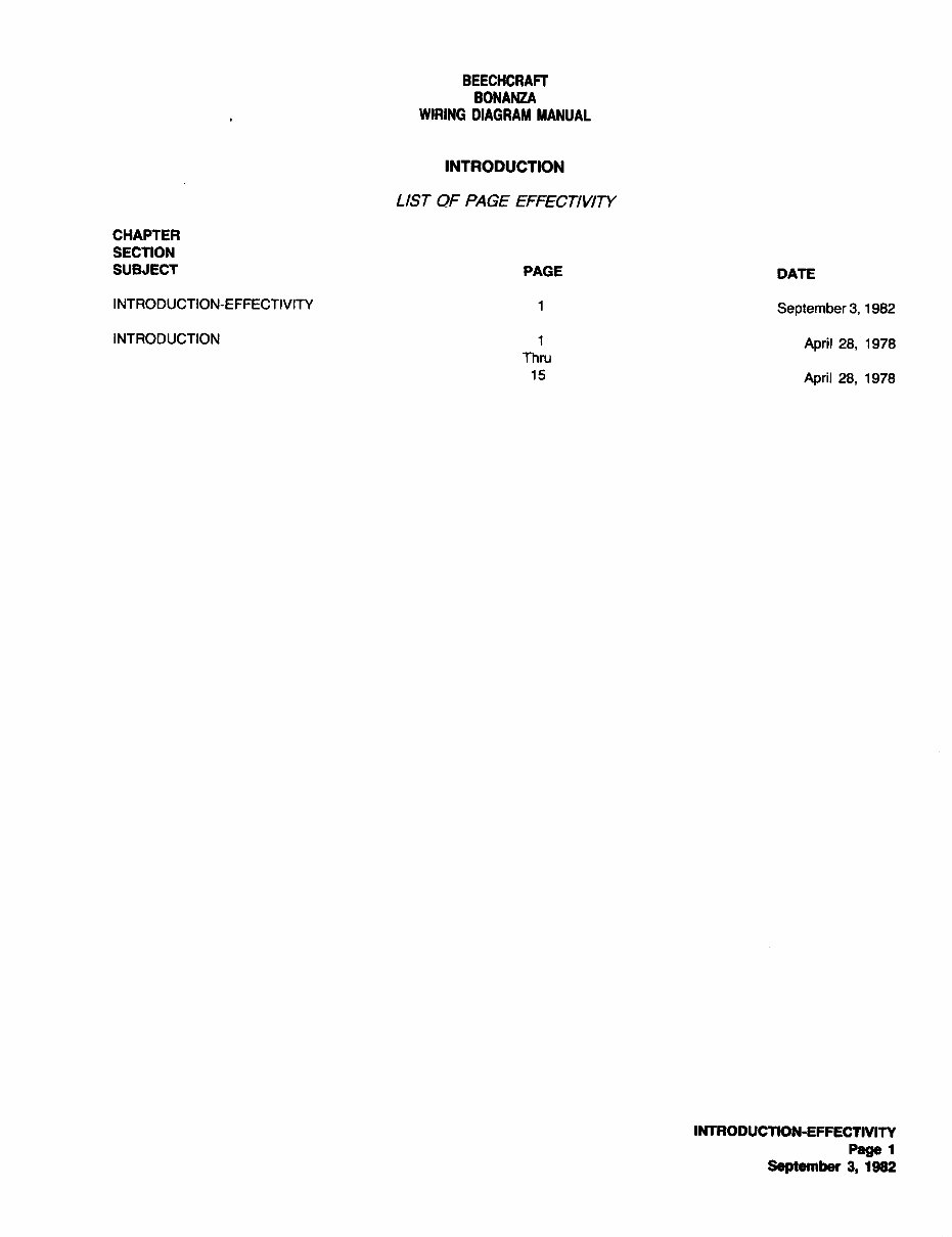beechcraft Bonanza 36 35 parts & service manual preview img 4