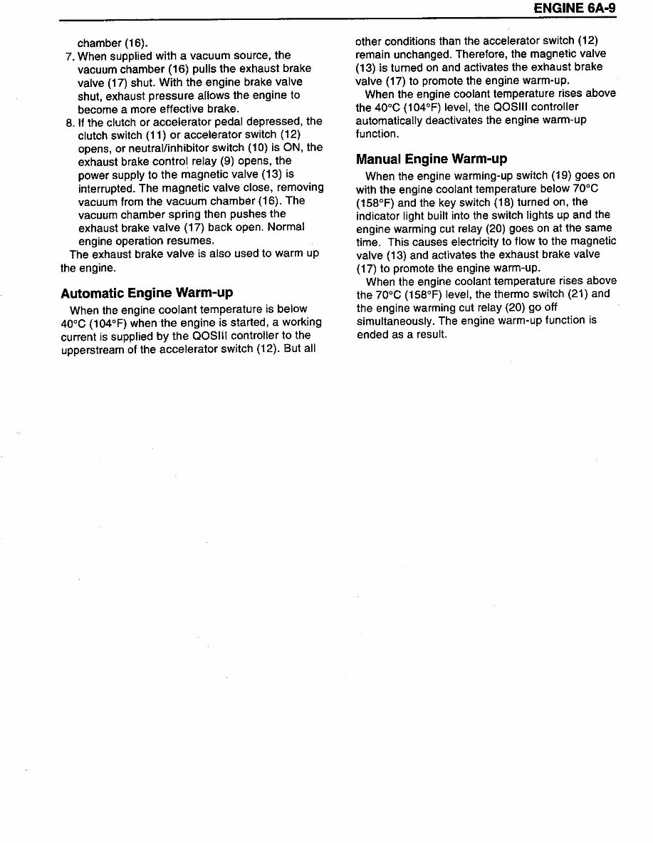 1993 GMC W4 / Isuzu NPR 4BD2-T Diesel Engine Repair Manual preview img 10