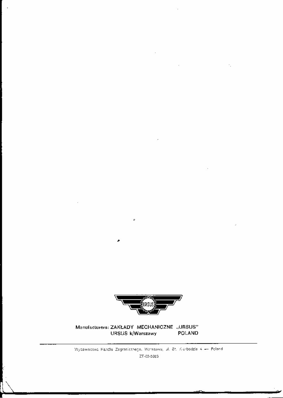 Ursus C-355 C355 Tractor Workshop Service Manual Repair preview img 3