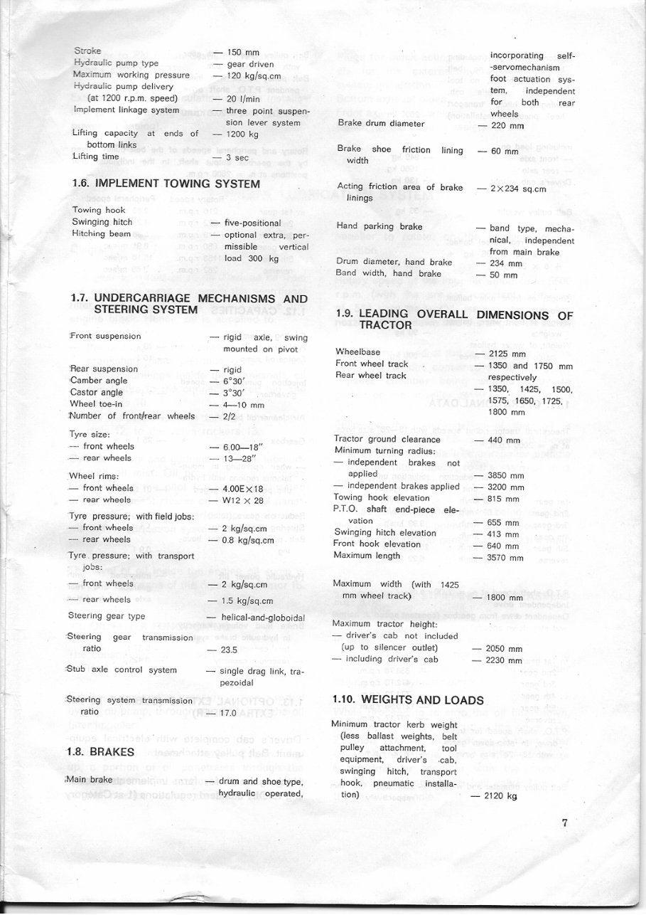 Ursus C-355 C355 Tractor Workshop Service Manual Repair preview img 7