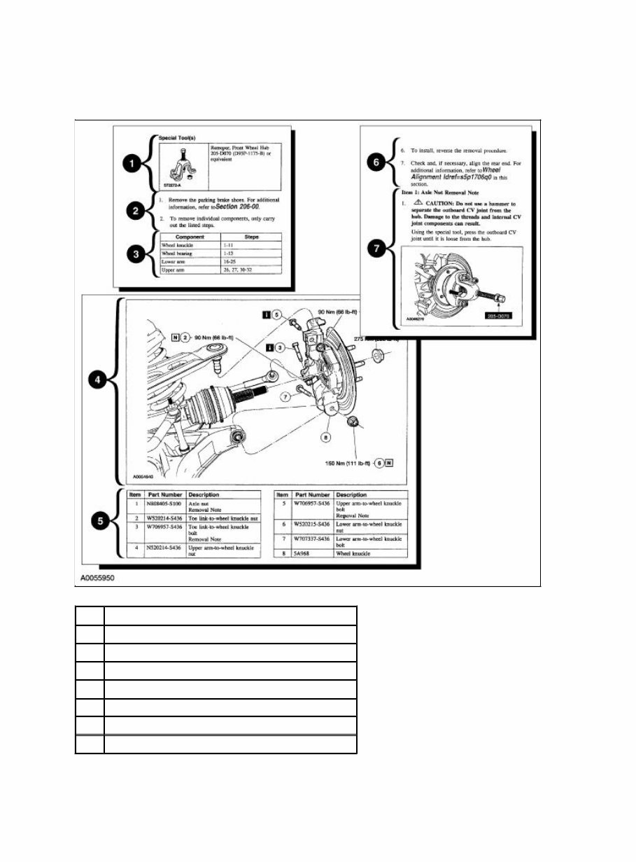 2003 Ford Explorer Service & Repair Manual preview img 9
