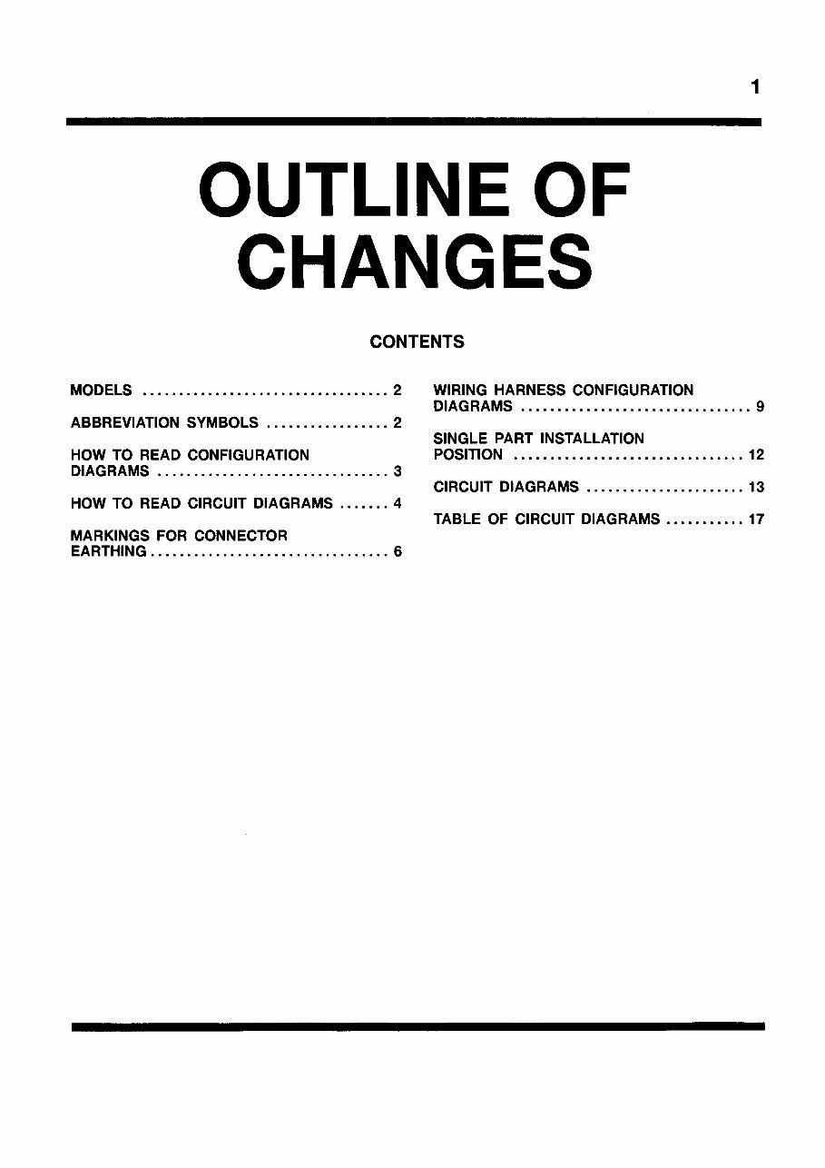 1999-2002 Mitsubishi Pajero Sport Electrical Electrical Wiring Diagram Manual preview img 4