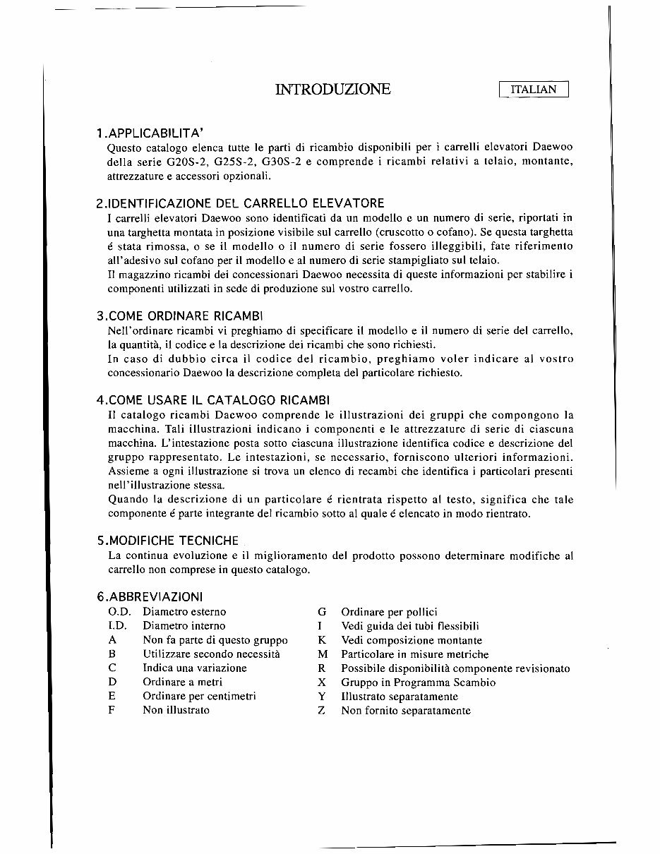 Daewoo Fork Lifts Parts Manual G20 G25 G30S preview img 6