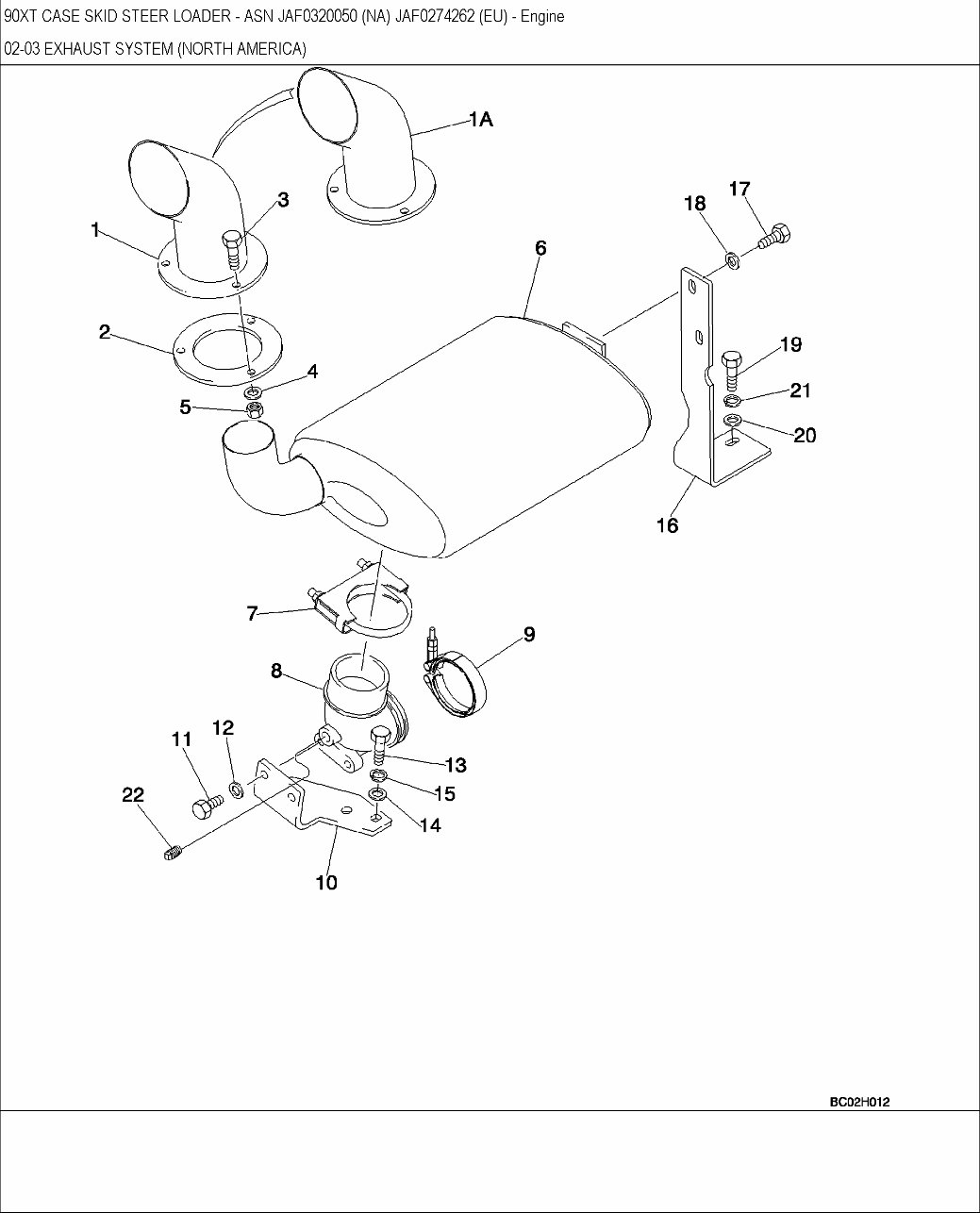 CASE 90XT Skid Steer Loader Parts Catalog Manual preview img 7