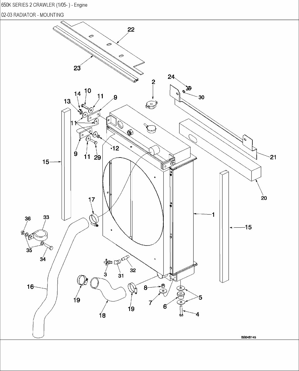 CASE 650K Series 2 BULLDOZER DOZER Parts Catalog Manual preview img 6