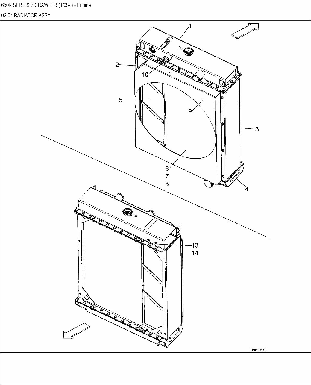 CASE 650K Series 2 BULLDOZER DOZER Parts Catalog Manual preview img 8