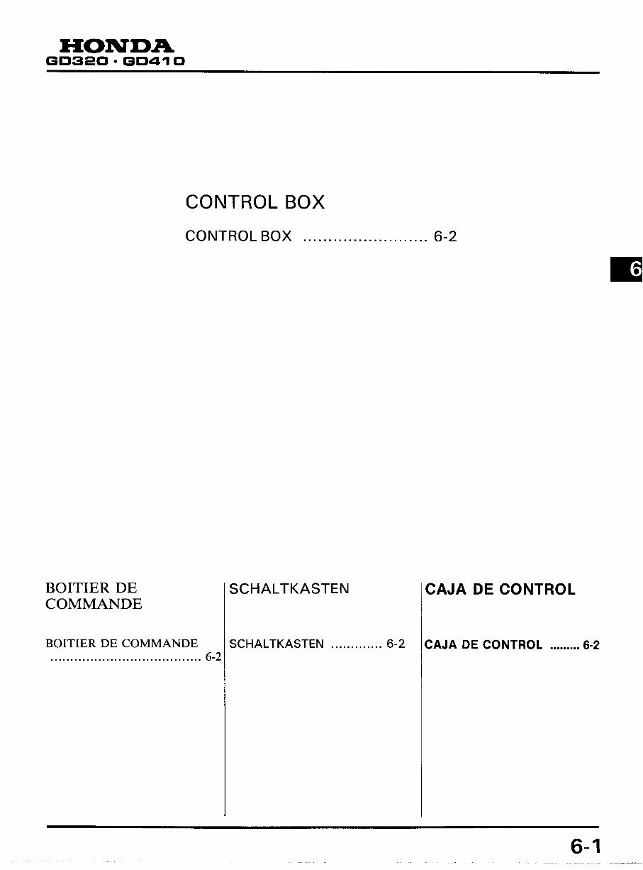 HONDA GD320 HORIZONTAL SHAFT Engine Repair Manual preview img 10