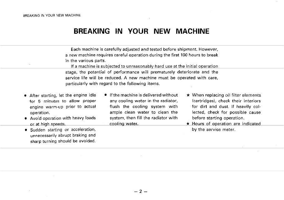 KOMATSU D65A-8, D65E-8, D65P-8 BULLDOZER Operation & Maintenance Manual preview img 3