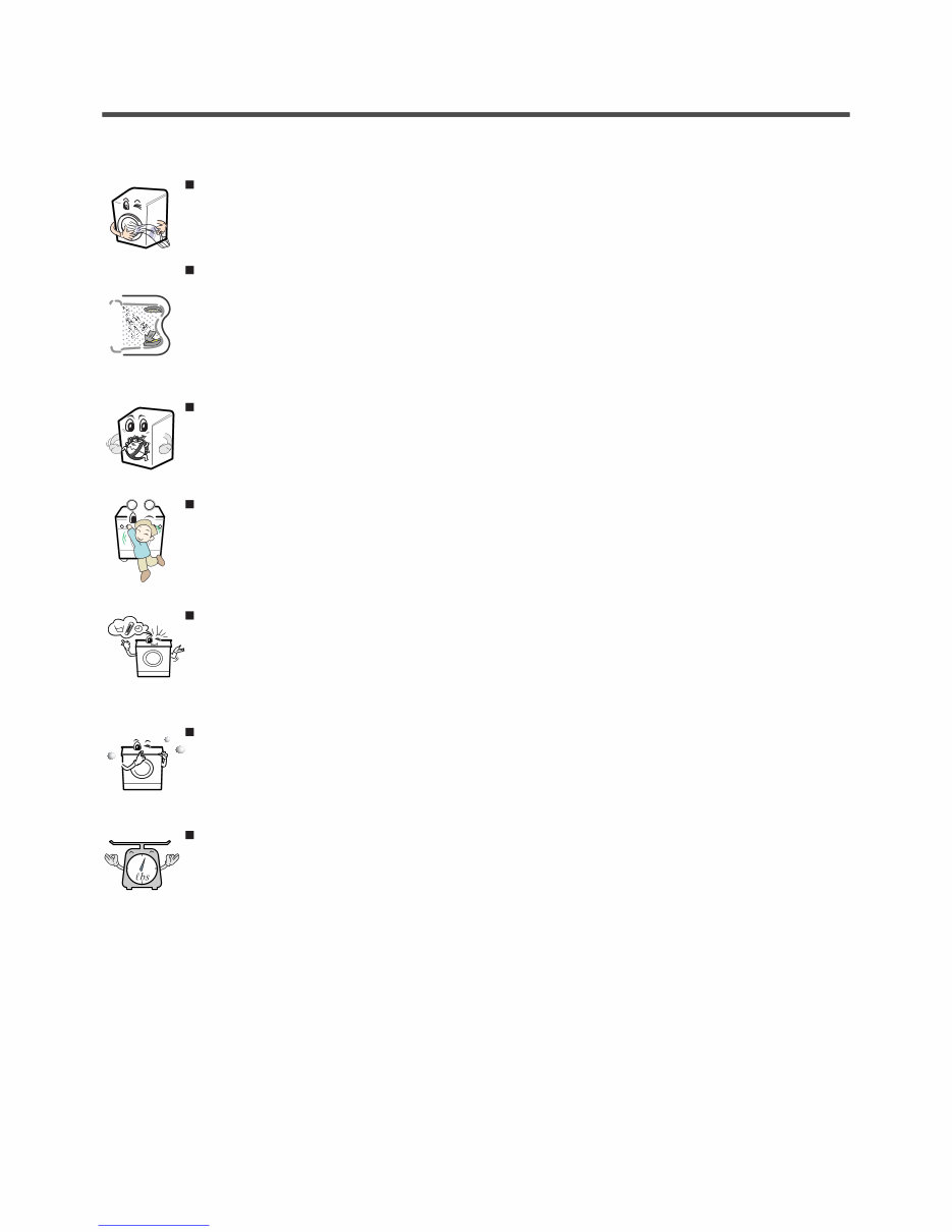 LG WD-1409RD WDP1103RD WM3455H Series Service Manual & Repair Guide preview img 5