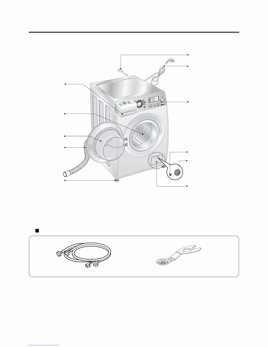 LG WD-1409RD WDP1103RD WM3455H Series Service Manual & Repair Guide preview img 7