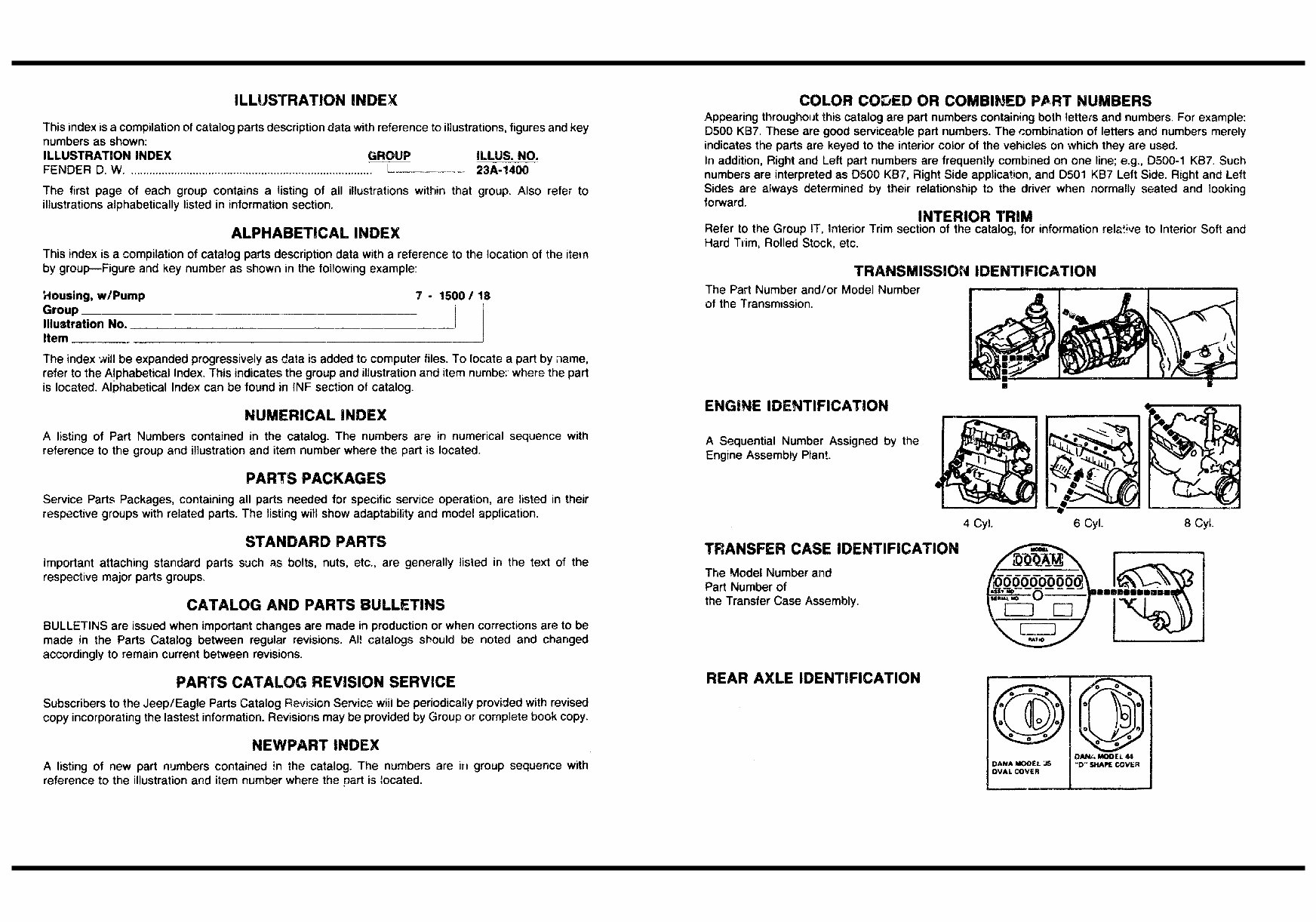 1987-1990 Jeep Part Catalog Manual 1987 1988 1989 1990 preview img 3