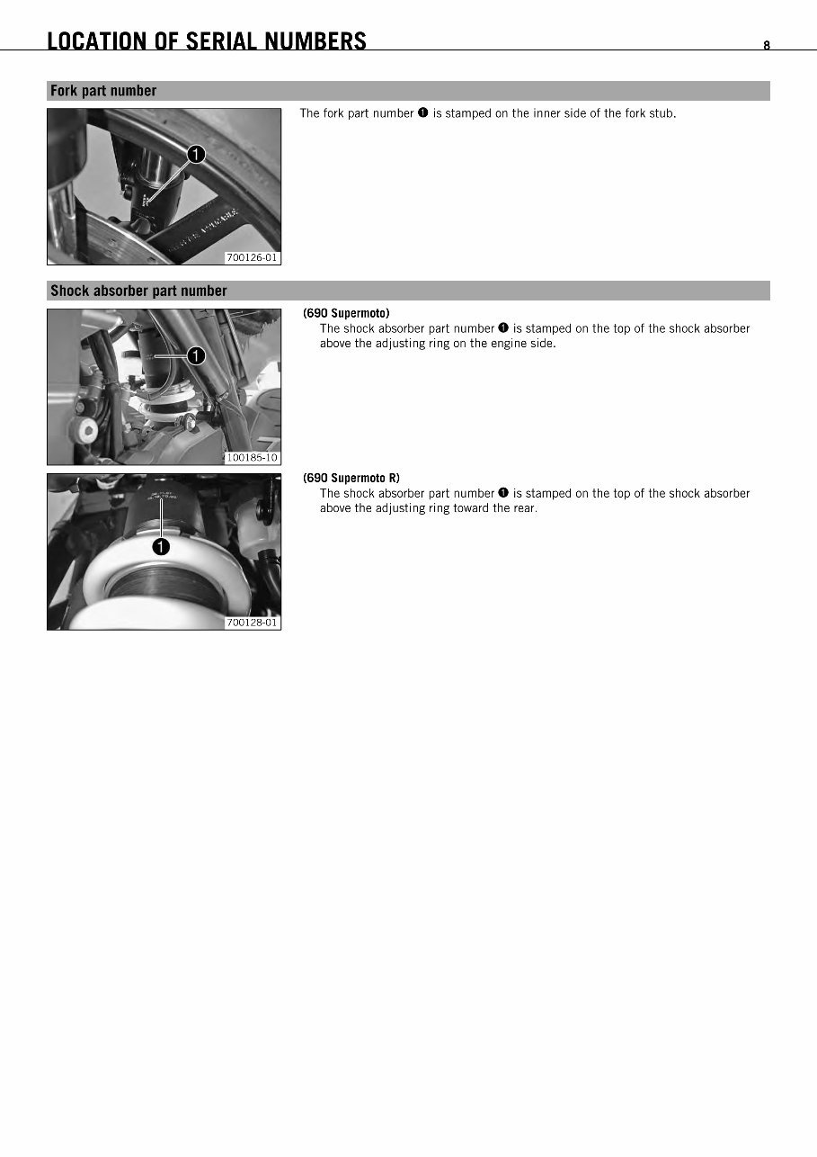 2008 KTM 690 Supermoto, 690 Supermoto R Workshop Service Repair Manual preview img 10