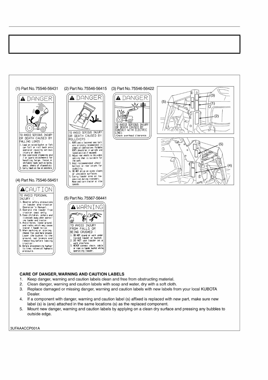 KUBOTA LA181 LA211 COMPACT FRONT END Loader Workshop Service Manual preview img 6