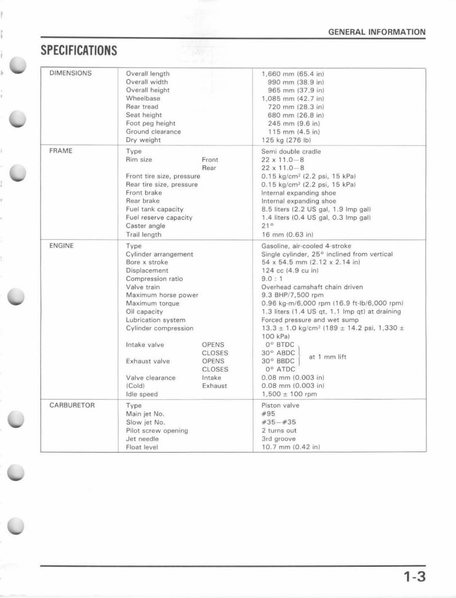 Honda Atc 125m Service Repair Manual 1986-1987 preview img 6