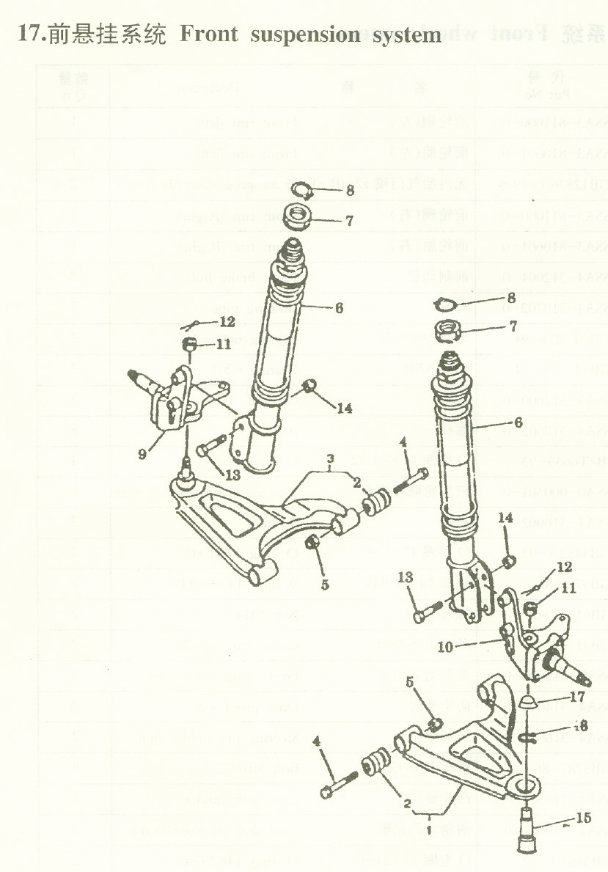 JIANSHE MOUNTAIN LION 250 JS250 ATV Parts Manual Catalog preview img 4