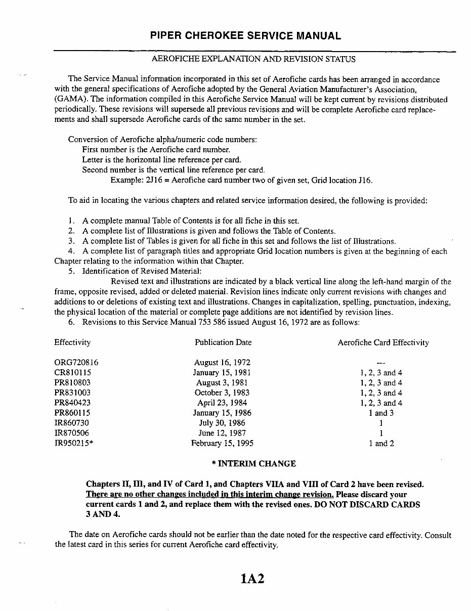 Piper Cherokee PA-24 Aircrafts OEM Service & Repair Manual preview img 2