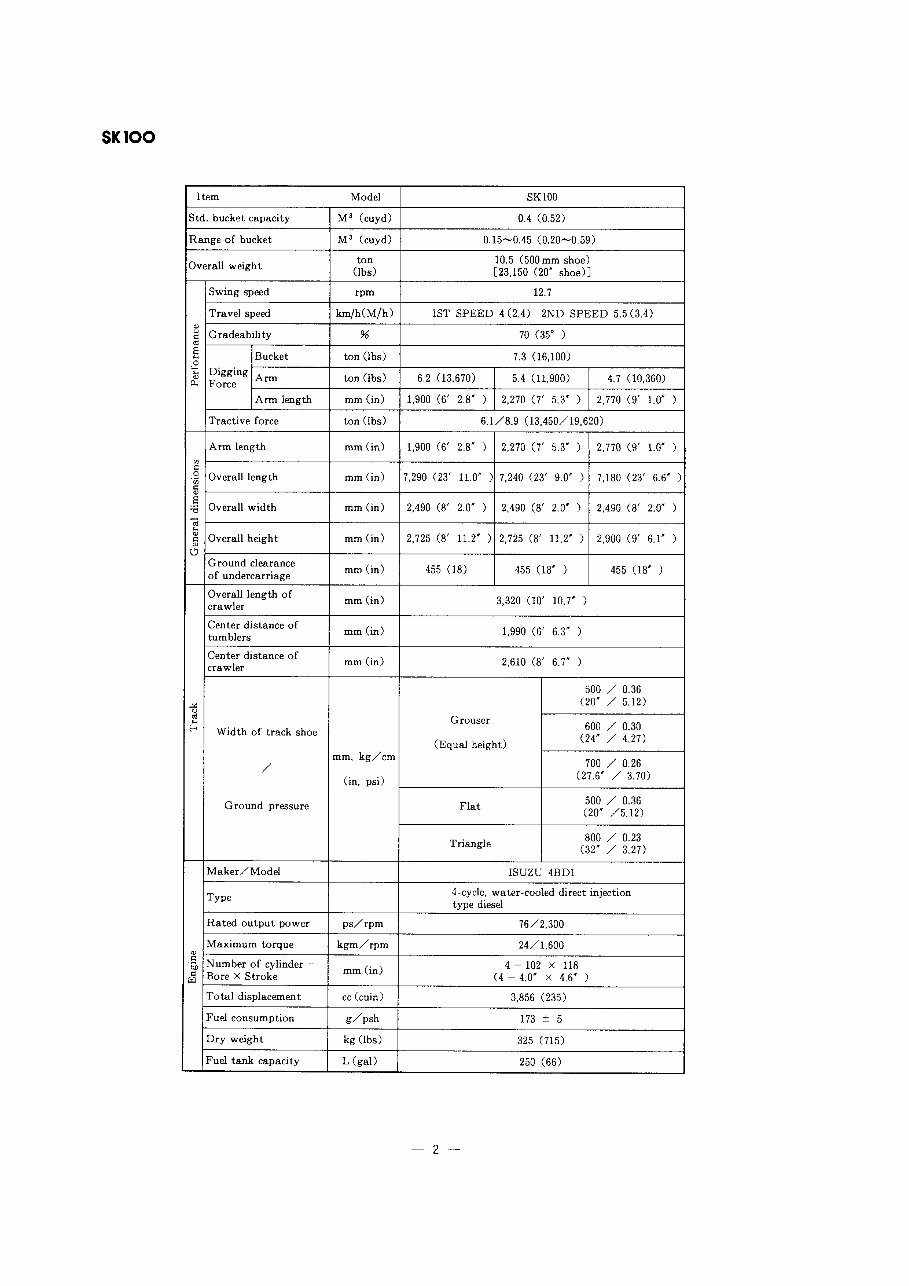 Kobelco SK60 Hydraulic Excavator OEM Service & Repair Manual preview img 6