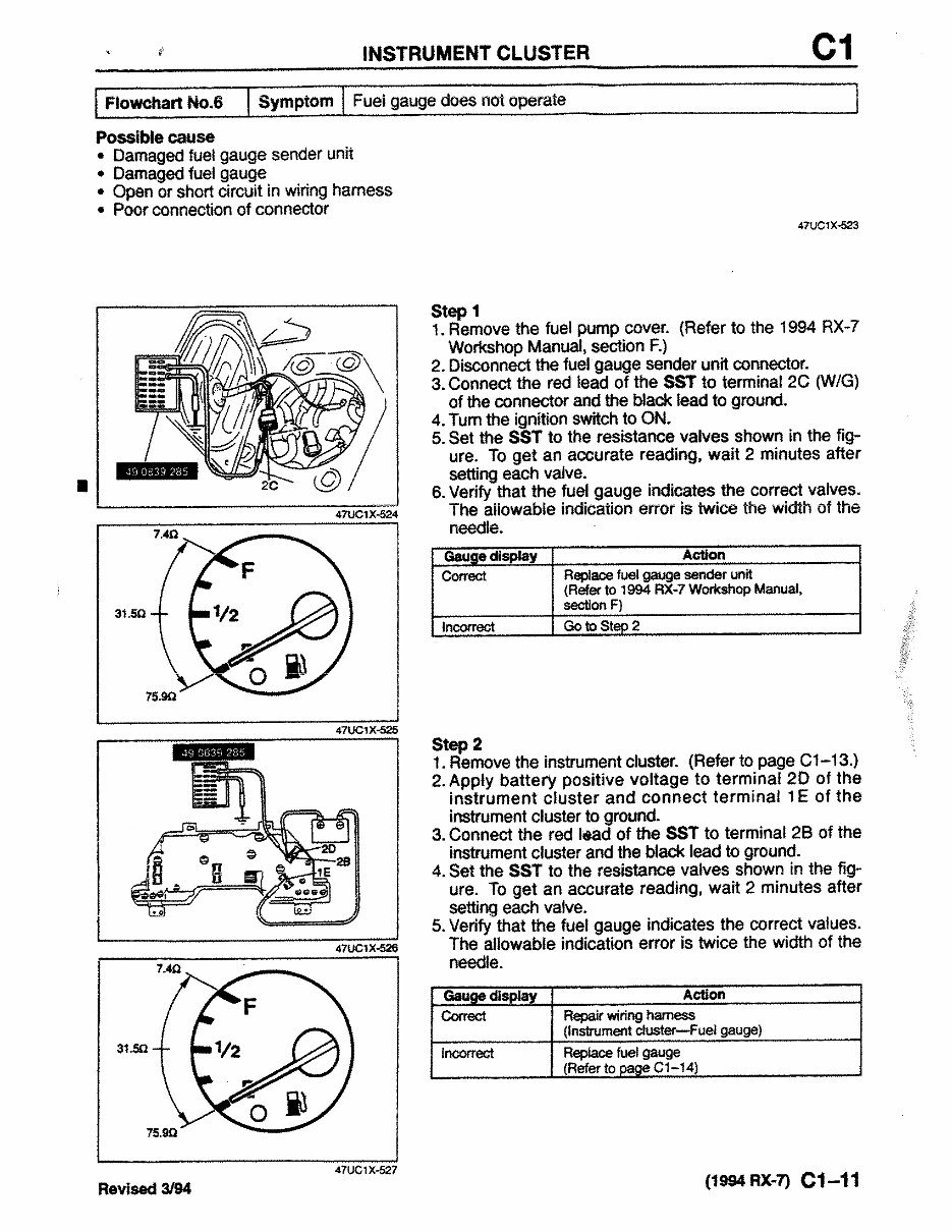 1994-1995 Mazda RX-7 Service & Repair Manual | eManualOnline