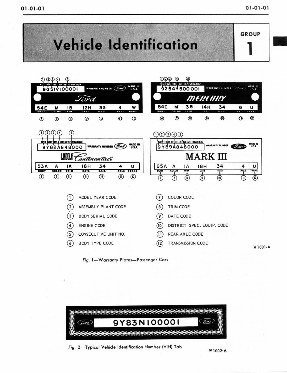 1967-1969 Ford Thunderbird Service & Repair Manual preview img 6