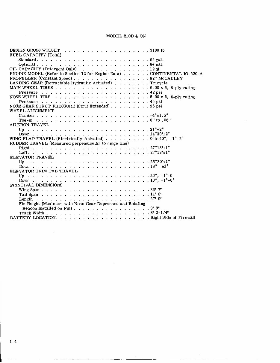 1960-1965 Cessna 200 Series 205 206 210 Service & Repair Manual preview img 10