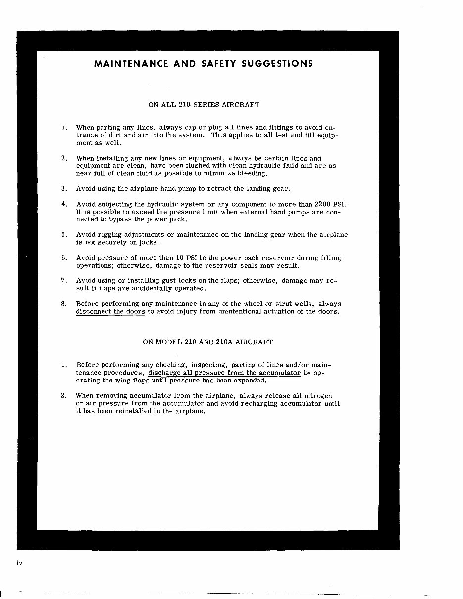1960-1965 Cessna 200 Series 205 206 210 Service & Repair Manual preview img 6