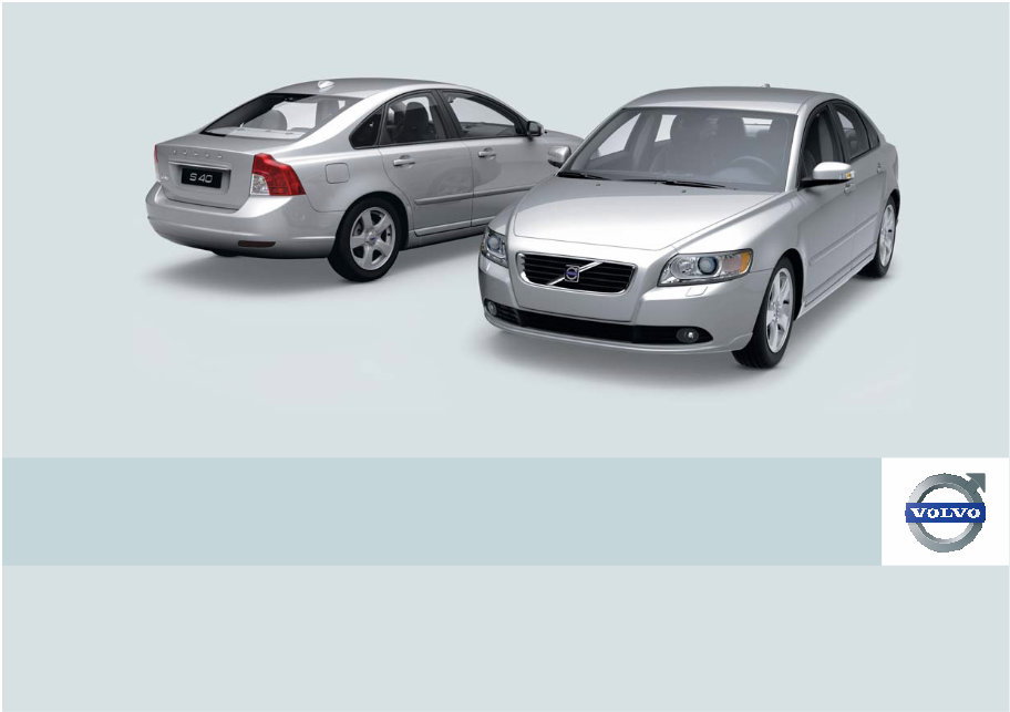 2009 Volvo S40 Owners Manual preview img 1