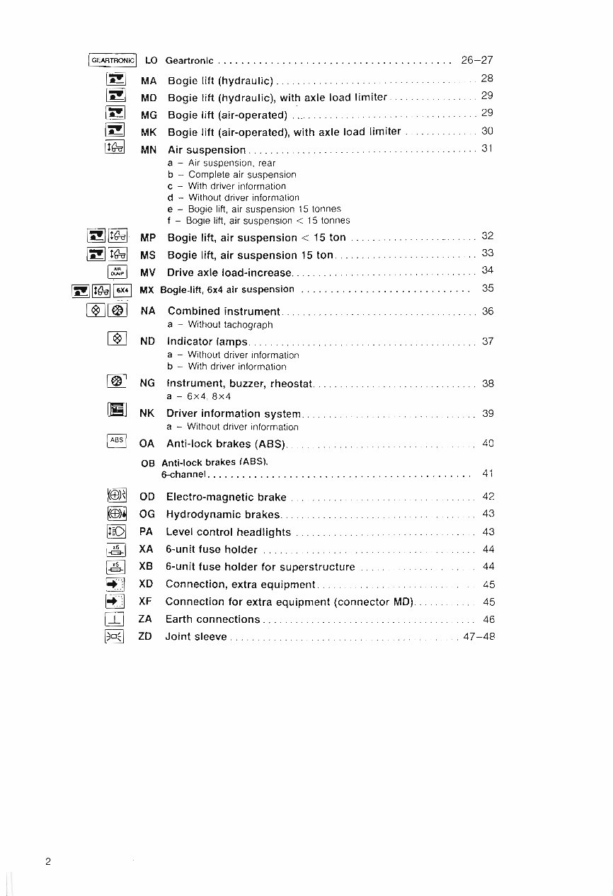 VOLVO Truck Wiring diagram F10 F12 F16 F 10 12 16 LHD preview img 4