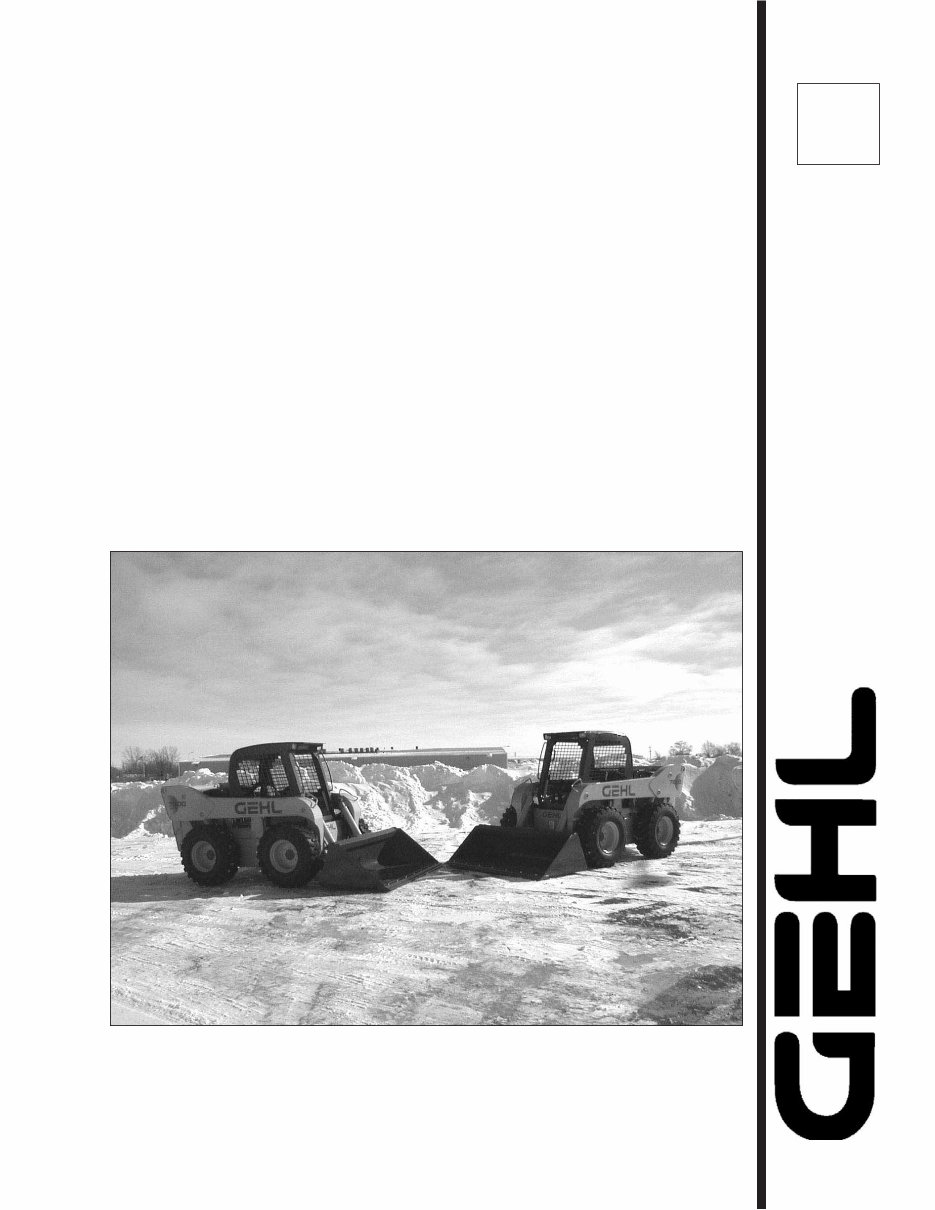 GEHL 7600 7800 Skid Steer Loader Parts Manual IPL preview img 1